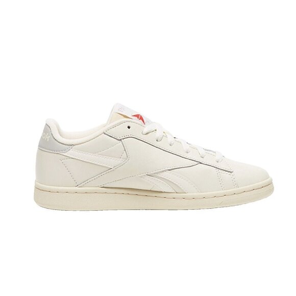 reebok npc low top leather sneaker in chalk size 8 womens - Picture 1 of 16